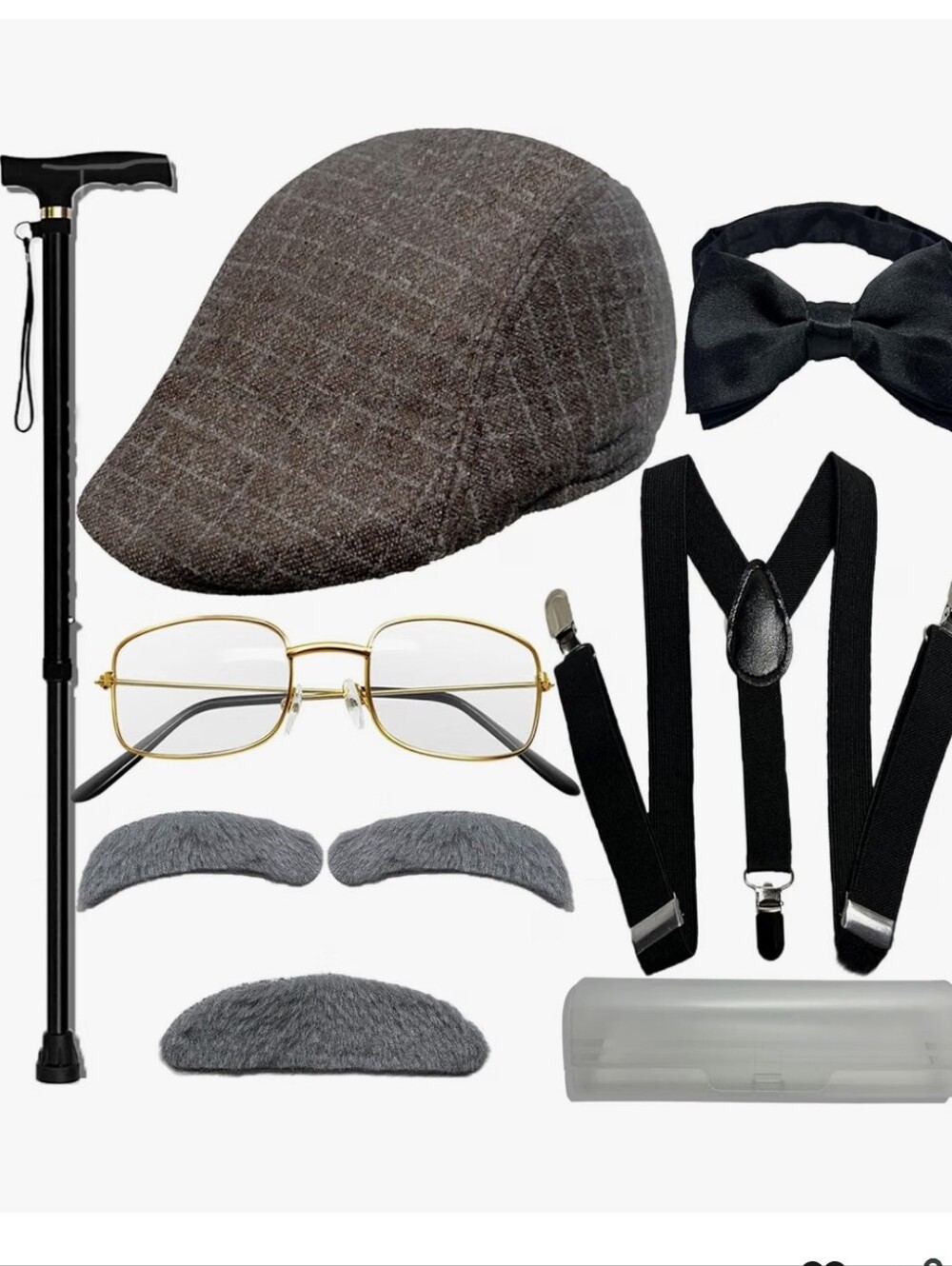 Old Man Kids Halloween Costume
